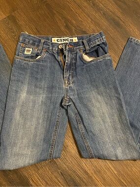 Cinch boys 16S Faded Blue Relaxed Denim Jeans